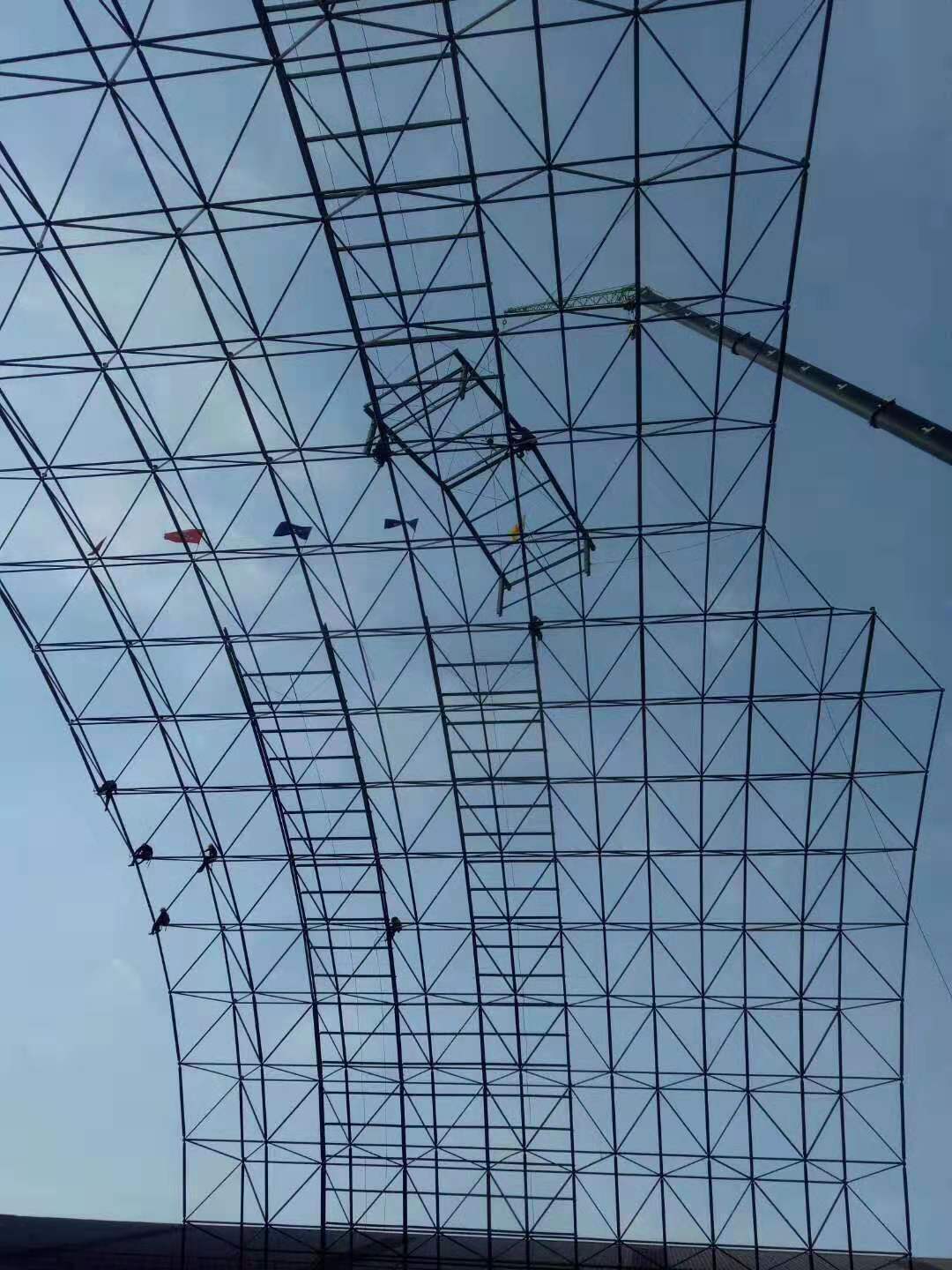 林州干煤棚网架安装